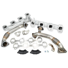 PPE 116112535 SILVER CERAMIC COATED HIGH-FLOW MANIFOLD & UP-PIPE KIT