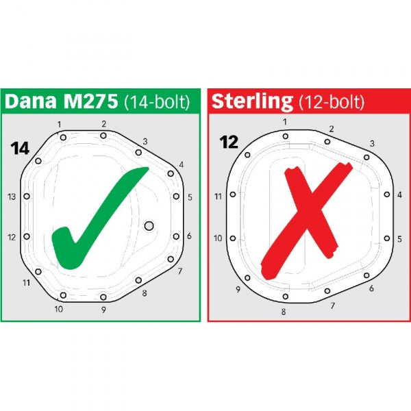 BANKS POWER DANA M275 REAR RAM-AIR DIFFERENTIAL COVER