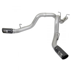 AFE 49-44086 LARGE BORE HD DUAL 4" FILTER-BACK EXHAUST SYSTEM