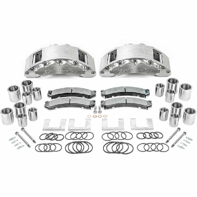 SSBC A-193-1-DS V8 8-PISTON BRAKE CALIPER & ROTOR KIT (FRONT)