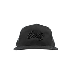 Black Edition Dirty Snapback Hat