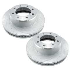 SSBC 235807AA3L/3R DIMPLE DRILLED & SLOTTED BRAKE ROTORS (REAR)