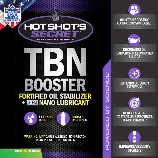 HOT SHOT'S SECRET HSSTBN32Z TBN BOOSTER FORTIFIED OIL STABILIZER