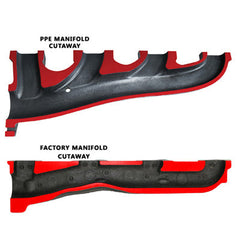 PPE 116111000 HIGH-FLOW EXHAUST MANIFOLDS WITH UP-PIPES