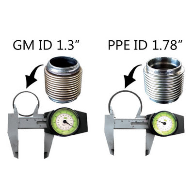 PPE 116111000 HIGH-FLOW EXHAUST MANIFOLDS WITH UP-PIPES