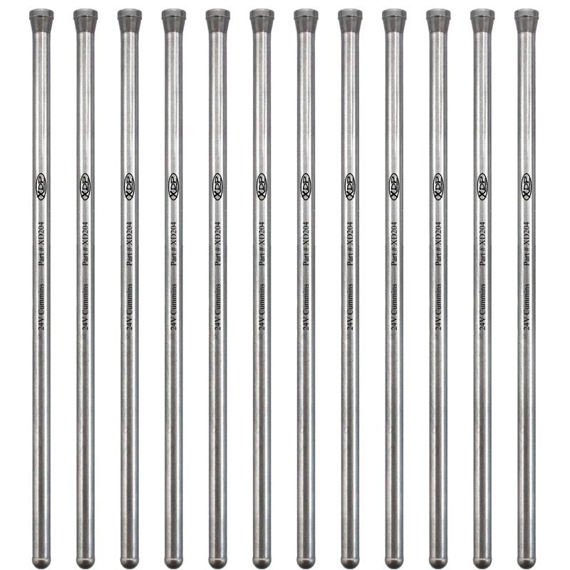 3/8 Inch Street Performance Pushrods 98.5-18 Dodge 5.9L/6.7L Cummins XD204 XDP