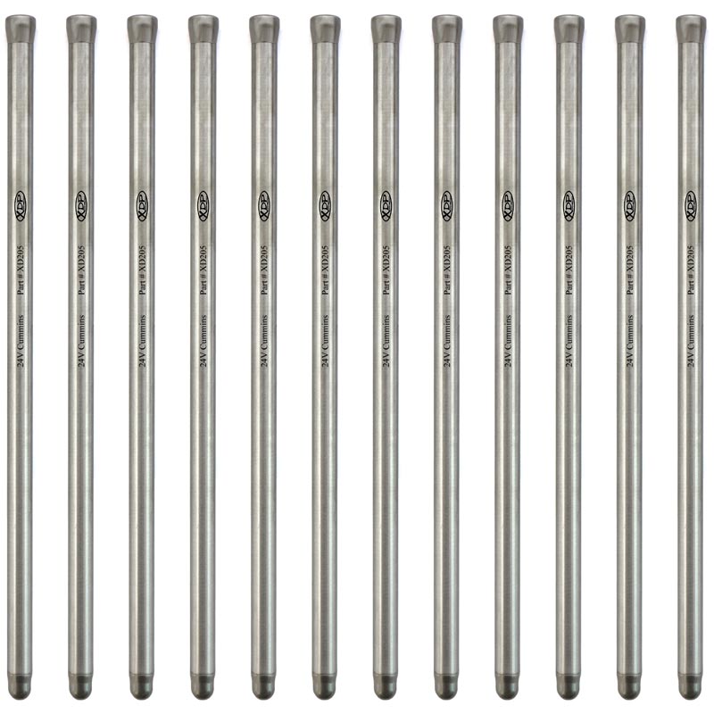 7/16 Inch Competition & Race Performance Pushrods 1998.5-2018 Dodge 5.9L/6.7L Cummins