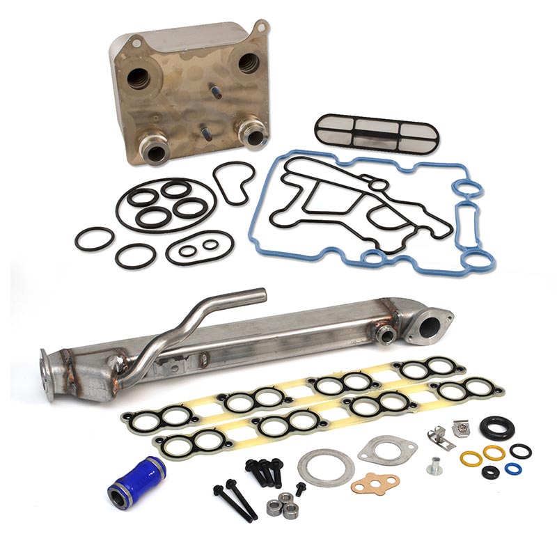 EGR Cooler & Oil Cooler Basic Solution Kit 04-07 Ford 6.0L Powerstroke XDP