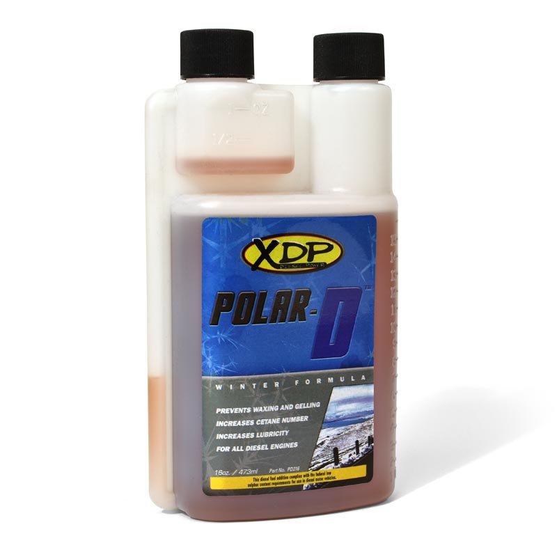 Diesel Fuel Additive Polar-D Winter Formula All Diesel Engines 16 Oz Bottle Treats 125 Gallons XDP