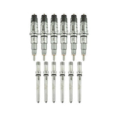 Industrial Injection Reman Stock 6.7L 13-18 Injector Pack With Connecting Tubes