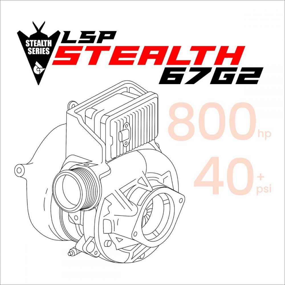 L5P / L5D Stealth Mach 2 (67) Turbo W/ Actuator (2020 - 2023)